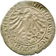 ½ Schilling, Germany, 1465-1467 reverse image