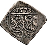 1 Pfennig Dickklippe obverse image