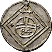 1 Dreier Dickabschlag reverse image