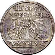 ½ Reichsguldiner obverse image