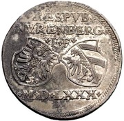 ½ Reichsguldiner obverse image