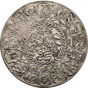 ½ Guldiner Pflegamtsguldiner obverse image