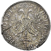 ½ Thaler, Germany, 1581-1582 reverse image