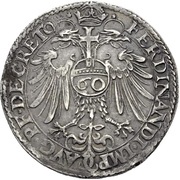 1 Reichsguldiner, Germany, 1559-1564 reverse image