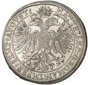 1 Thaler, Germany, 1614-1619 reverse image