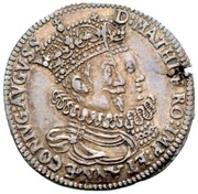 1 Goldgulden Silver pattern strike, Germany, 1612 reverse image