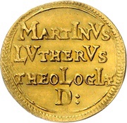 1 Goldgulden Centenary of the Reformation reverse image