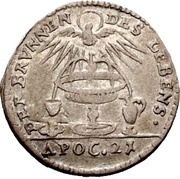 1 Dreier "Kerzendreier", Germany, 1620 reverse image