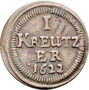 1 Kreuzer reverse image