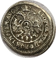 2 Kreuzer, Germany, 1694-1695 reverse image