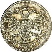 4 Kreuzers Batzen, Germany, 1704 reverse image