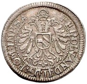 5 Kreuzer, Germany, 1622 reverse image