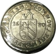 6 Kreuzer obverse image