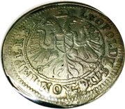 6 Kreuzer, Germany, 1680-1704 reverse image