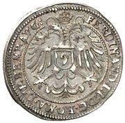 ⅑ Thaler, Germany, 1638-1644 reverse image