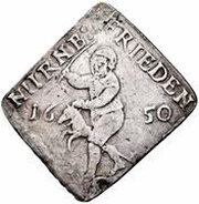⅛ Thaler Klippe; Peace of Westphalia obverse image