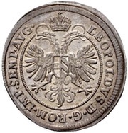 8 Kreuzer, Germany, 1704 reverse image