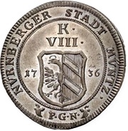 8 Kreuzer obverse image