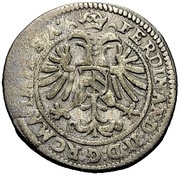 10 Kreuzer, Germany, 1622 reverse image