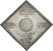 ½ Thaler Klippe; Victory, Germany, 1706 reverse image