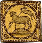 ¼ Ducat Klippe, Germany, 1700 reverse image