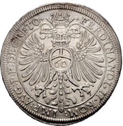 1 Reichsguldiner, Germany, 1620-1635 reverse image