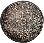 1 Reichsguldiner, Germany, 1624 reverse image