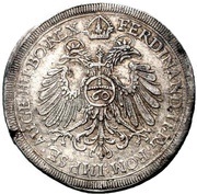 1 Reichsguldiner, Germany, 1630-1637 reverse image