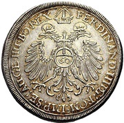 1 Reichsguldiner, Germany, 1638-1646 reverse image