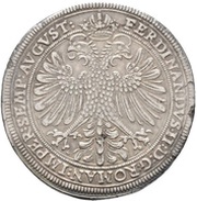 1 Thaler, Germany, 1621 reverse image