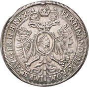 1 Thaler, Germany, 1629 reverse image