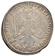 1 Thaler, Germany, 1637-1641 reverse image