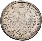 1 Thaler, Germany, 1638 reverse image