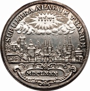 1 Thaler, Germany, 1680 reverse image