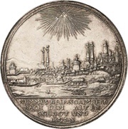1 Thaler Rathaustaler, Germany, 1688 reverse image