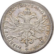 1 Thaler reverse image