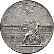 1 Thaler Rathaustaler, Germany, 1720 reverse image
