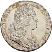 1 Thaler, Germany, 1736 reverse image