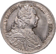1 Thaler, Germany, 1745 reverse image