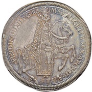 2 Thalers, Germany, 1627-1630 reverse image