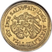1 Ducat, Germany, 1635 reverse image