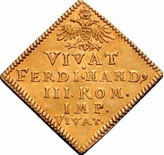 1 Ducat Steckenreiterklippe, Germany, 1650 reverse image
