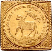 1 Ducat klippe reverse image