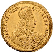 1 Ducat, Germany, 1712 reverse image