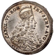 1 Ducat Silver pattern strike, Germany, 1712 reverse image