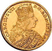 1 Ducat, Germany, 1742 reverse image