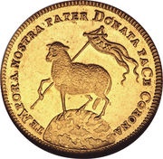 2 Ducat, Germany, 1700 reverse image