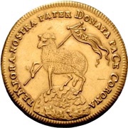 3 Ducats, Germany, 1700 reverse image