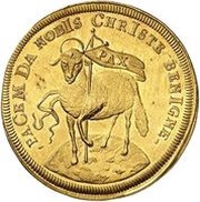 4 Ducats, Germany, 1703 reverse image