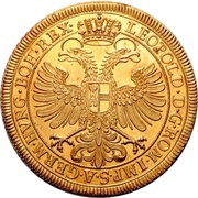 10 Ducats, Germany, 1694 reverse image